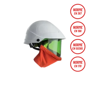 Casque pour électricien haute tension