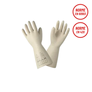 Gants pour personnel électricien en haute tension - classe 3