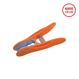 Lot de 2 pinces en plastique pour nappe isolante