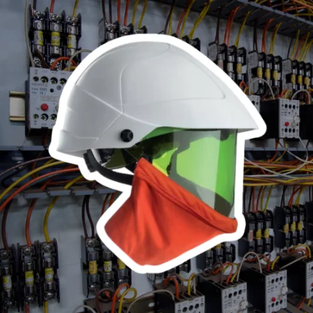 Casque pour électricien haute tension